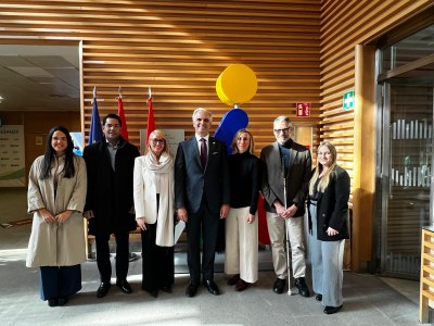 VISITA DEL MINISTRO DE EDUCACIÓN DE LA REPÚBLICA DOMINICANA AL CRE