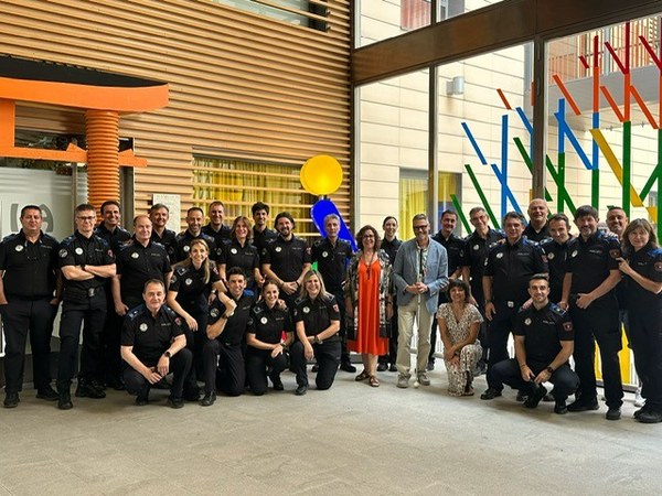 Visita formativa de la Policía Local.