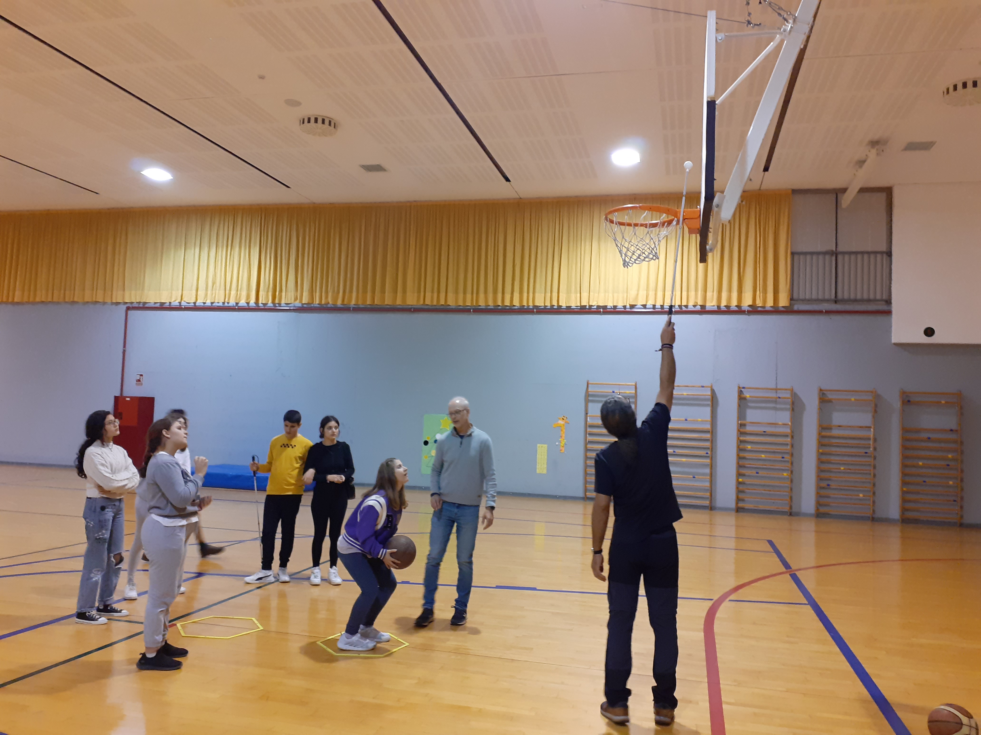 PRUEBA DE LA GINKHANA: BASKET ADAPTADO