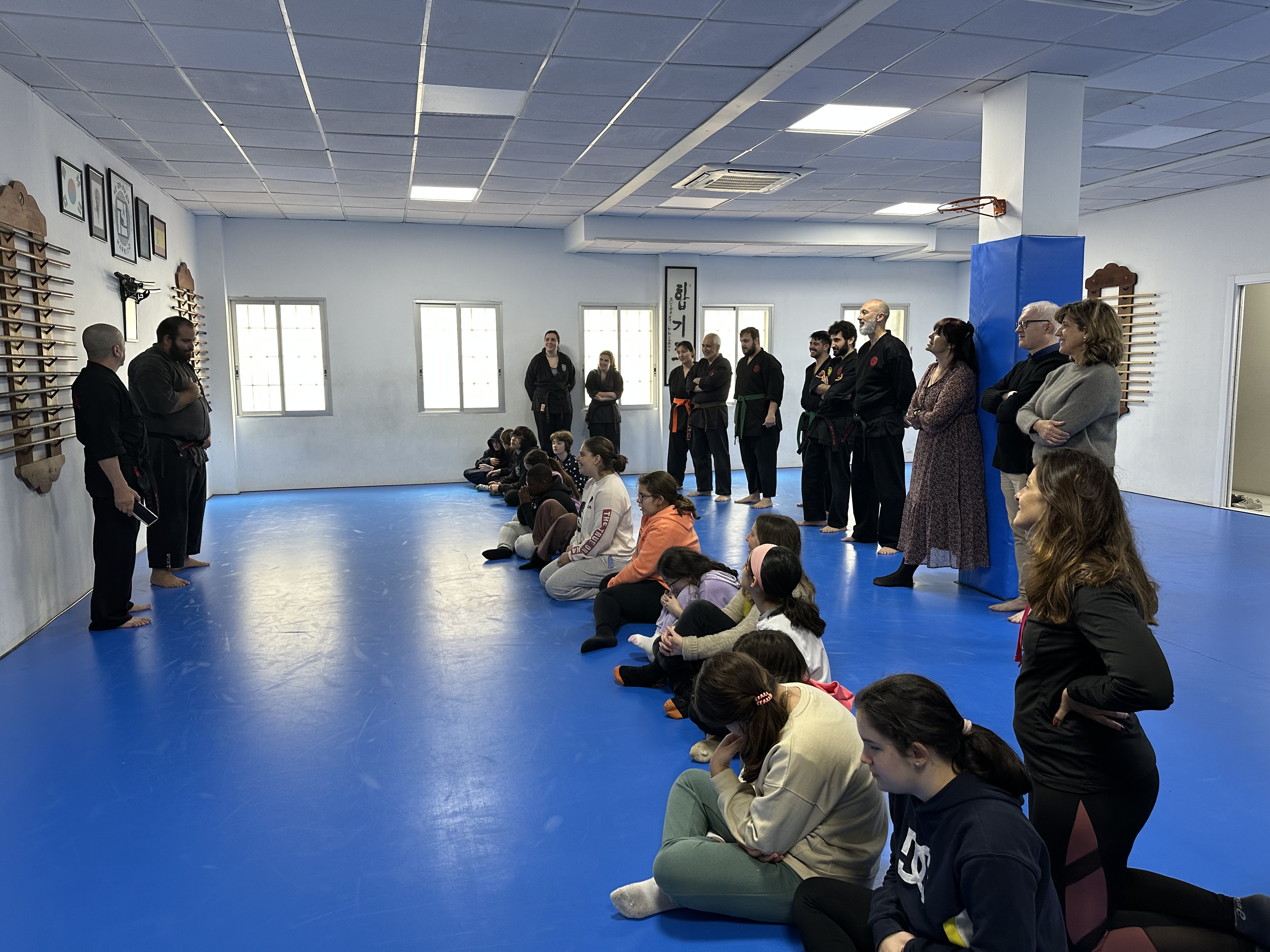 ALUMNOS CLASE DE JUDO