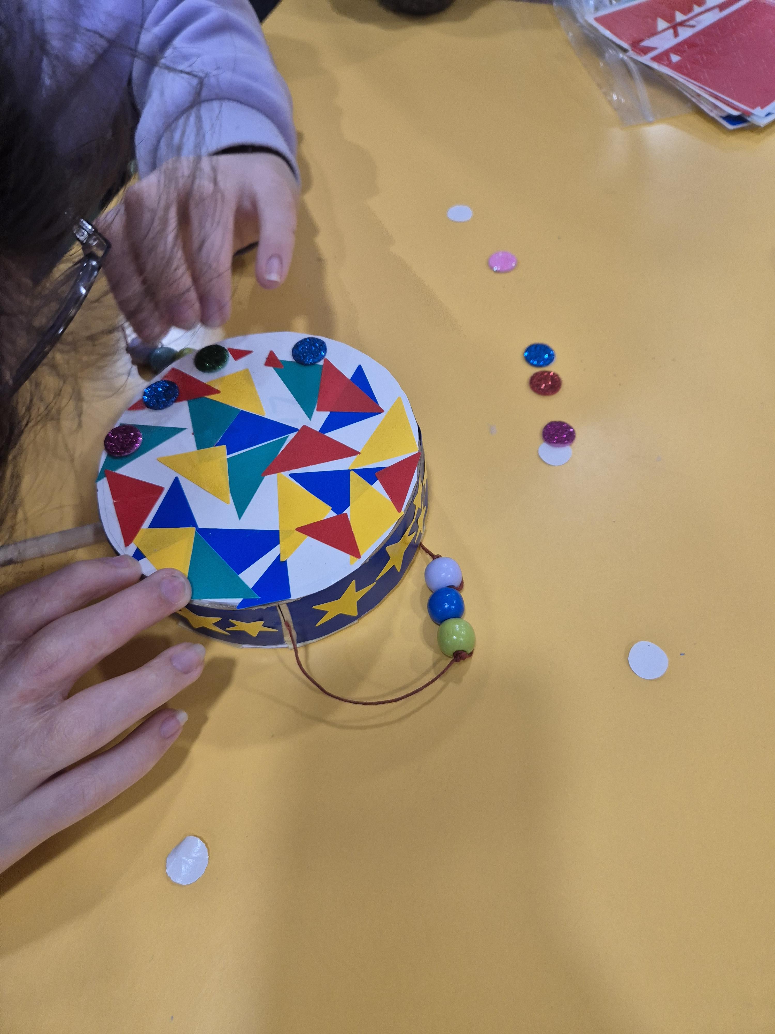 Elaboración de un tambor giratorio japonés