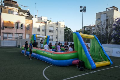 Futbolín humano Futbolín humano