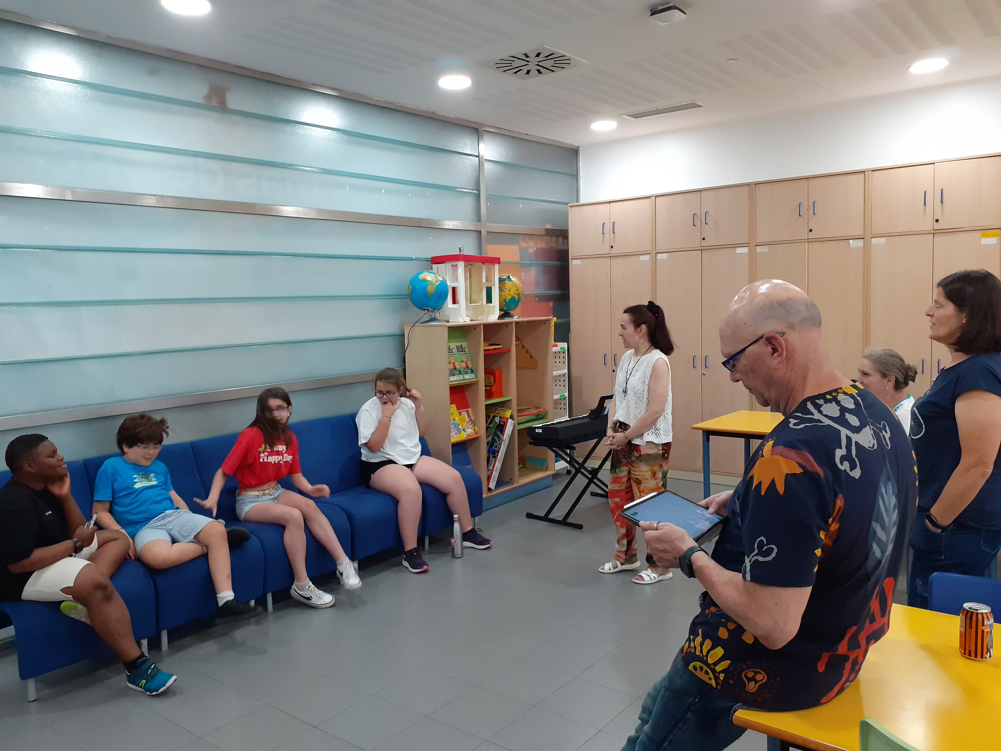 INAUGURACIÓN DEL SEC POR LA DIRECTORA DEL CRE, Dª EVA MARÍA PÉREZ PALOMERO