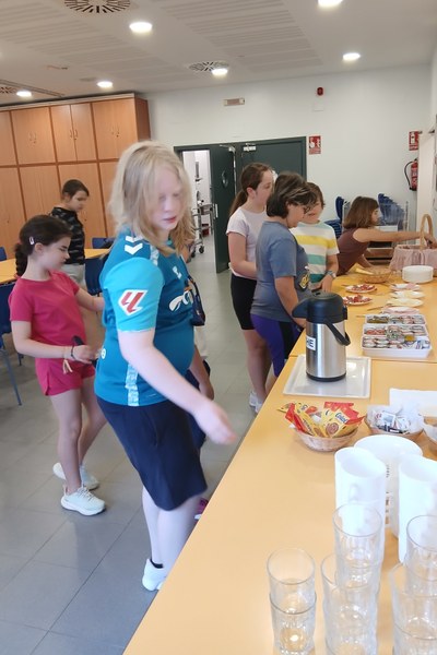 Desayuno competente Alumnado el sábado de la mañana en el desayuno competente