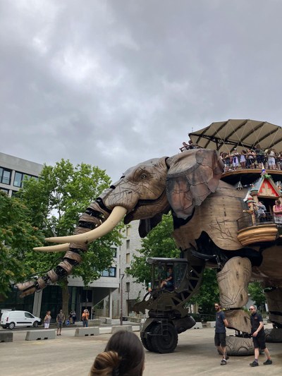 Elefante mecánico