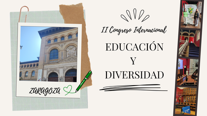 collage de fotos del Paraninfo de Zaragoza, donde tuvo lugar el congreso