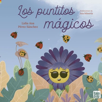 PORTADA DEL LIBRO: UNA MARGARITA CON GAFAS DE SOL EN UN CAMPO VERDE